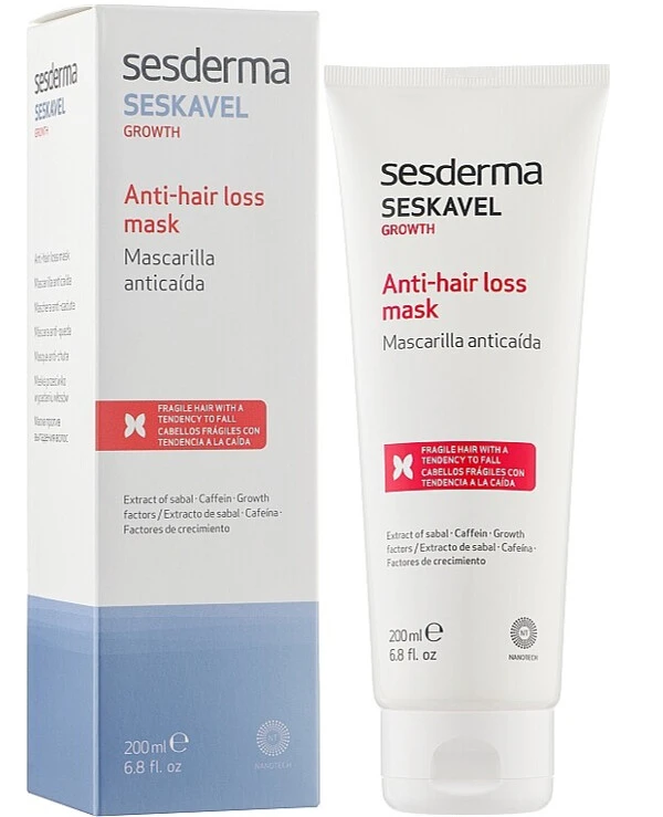 Sesderma - Маска против выпадения волос Seskavel Anti-Hair Loss Mask 200 мл back
