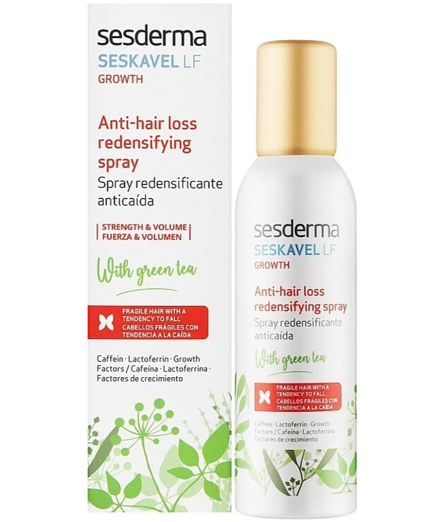 Sesderma - Восстанавливающий спрей против выпадения волос Seskavel LF Growth Redensifying Anti-Falling Spray 100 мл