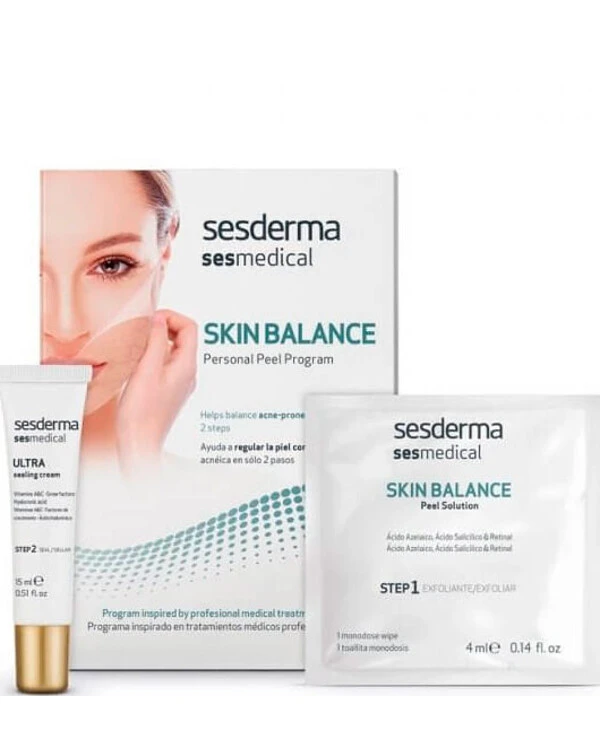 Sesderma - Персональная программа для восстановления баланса кожи, склонной к акне Sesmedical Skin Balance Personal Peel Program 15 мл