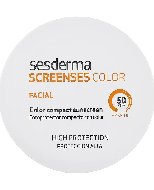 Sesderma - Солнцезащитный тональный крем, светлый Ses Compact SPF 50 Light 10 г, Light