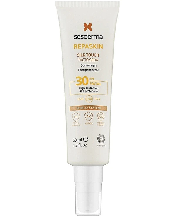 Sesderma - Солнцезащитный крем для лица Шелковое прикосновение Repaskin Silk Touch SPF30 50 мл back