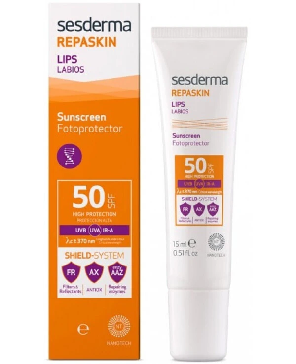 Sesderma - Солнцезащитный бальзам для губ Repaskin Lip Balm SPF50 15 мл