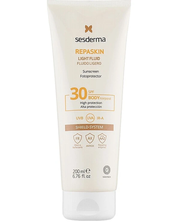 Sesderma - Солнцезащитный крем-гель для тела Repaskin Body Sunscreen gel cream SPF 30 200 мл back