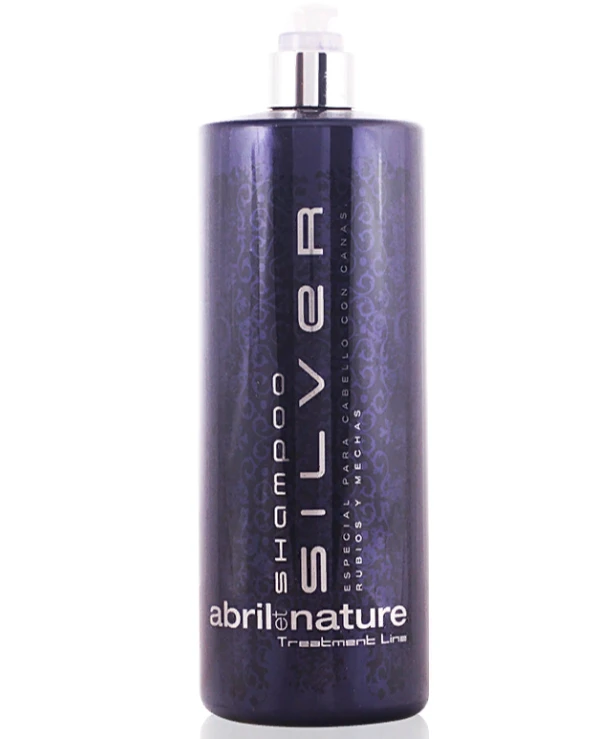 Abril Et Nature - Shampoo for tinting hair Silver Shampoo 1000ml