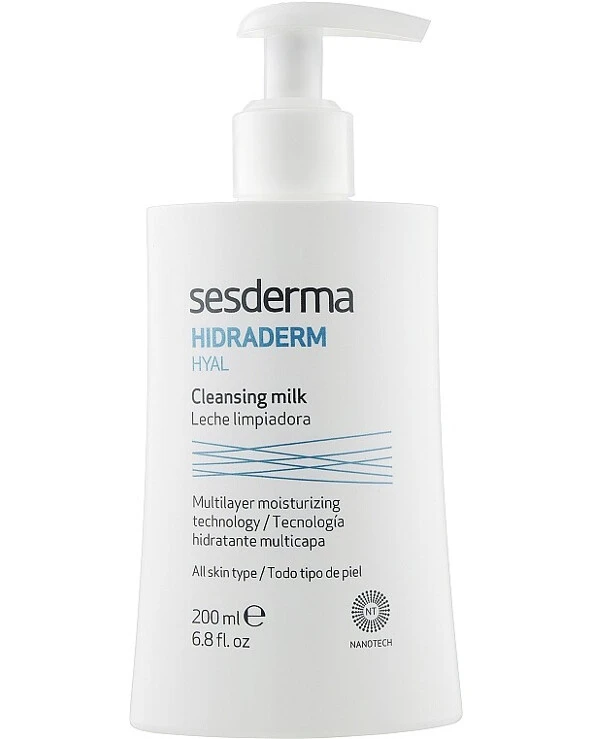 Sesderma - Facial cleansing milk Hidraderm Hyal Cleansing Milk Leche Limpiadora 200ml