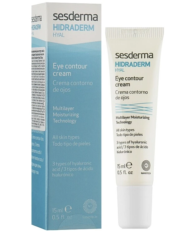 Sesderma - Smoothing eye cream Hidraderm Hyal Eye Contour Cream 15ml back