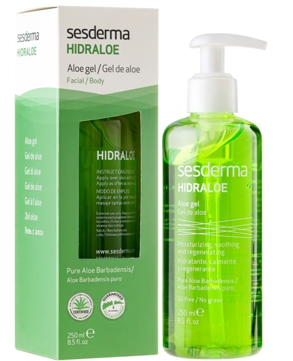 Sesderma - Алоэ-гель для лица и тела Hidraloe Aloe Gel 250 мл