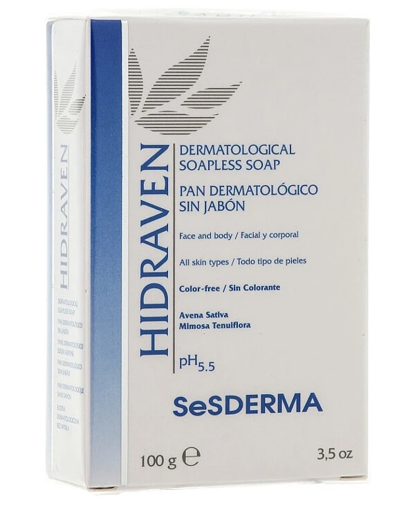 Sesderma - Дерматологическое мыло Hidraven Dermatological Bar 100 г