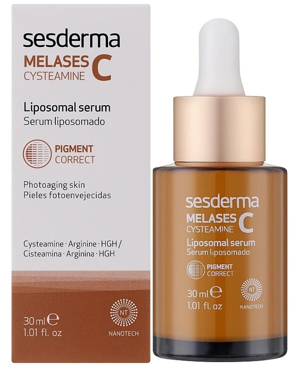 Sesderma - Липосомальная сыворотка для лица Melases C Cysteamine Liposomal Serum 30 мл back