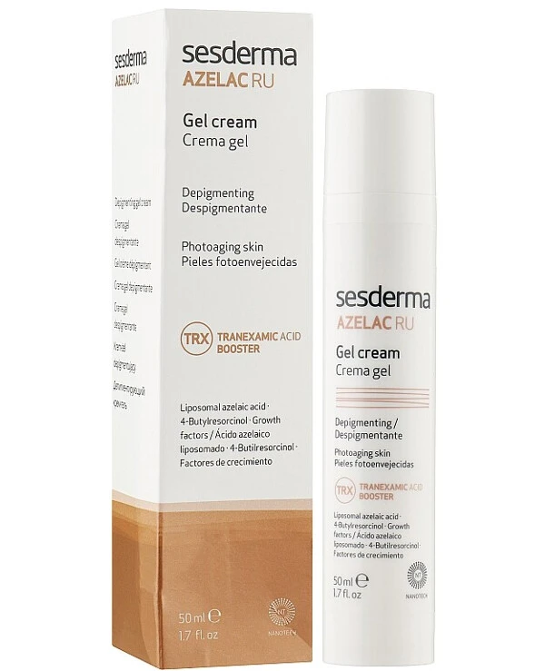 Sesderma - Депигментирующий крем-гель для лица Azelac Ru Gel Cream 50 мл