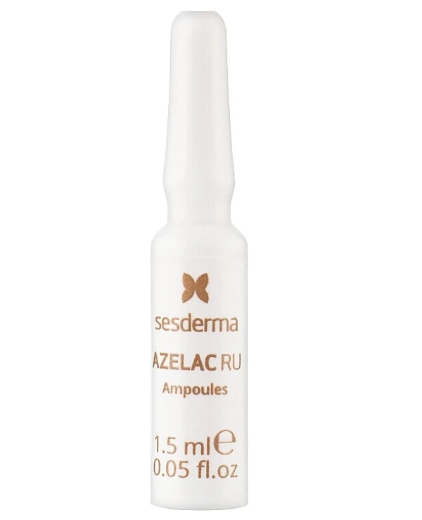 Sesderma - Depigmenting serum in ampoules Azelac Ru Depigmenting Ampoules 10x1,5 ml back