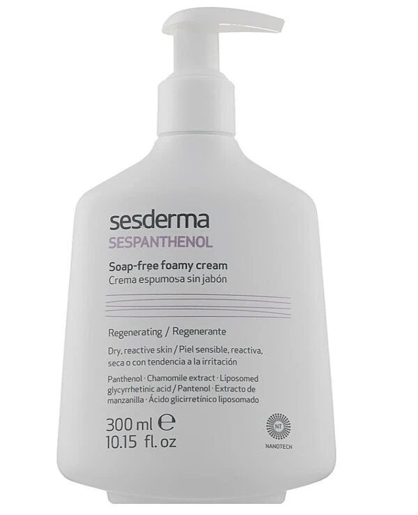Sesderma - Гель-пенка для умывания Sespanthenol Soap-Free Foamy Cream 300 мл