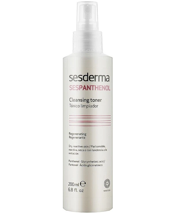 Sesderma - Очищающий восстанавливающий тоник Sespanthenol Cleansing Tonic 200 мл