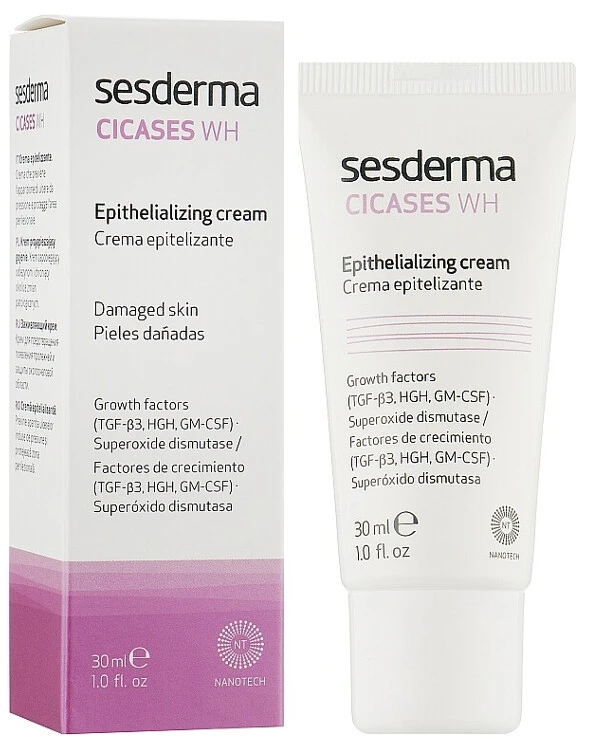 Sesderma - Эпителизирующий крем для тела Cicases Wh Cream 30 мл back