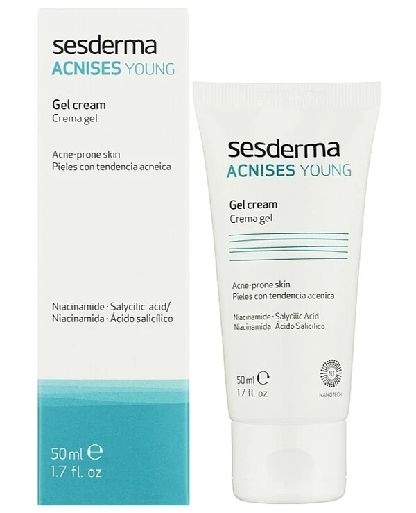 Sesderma - Крем-гель для молодой проблемной кожи Acnises Young Gel Cream 50 мл back