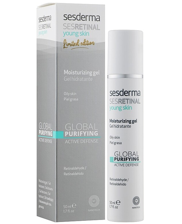 Sesderma - Gel for oily skin Sesretinal Young Moisturizing Gel 50ml
