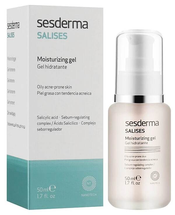 Sesderma - Увлажняющий гель для жирной кожи Salises Moisturizing Gel 50 мл