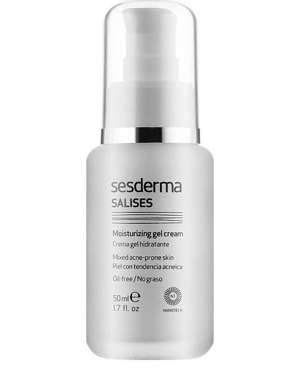 Sesderma - Увлажняющий крем-гель для лица Salises Moisturizing Gel Cream 50 мл back