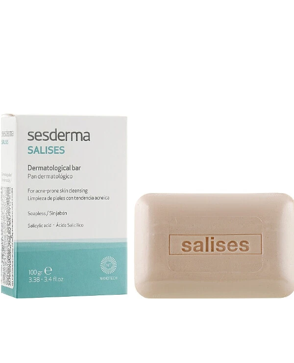 Sesderma - Дерматологическое мыло Salises Dermatological Soap Bar 100 г