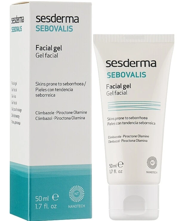 Sesderma - Гель для жирной и проблемной кожи лица Sebovalis Facial Gel 50 мл