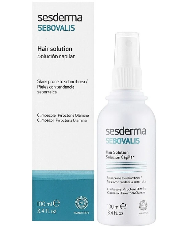 Sesderma - Лосьон для лечения перхоти Sebovalis Hair Solution 100 мл