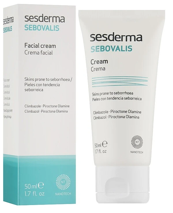 Sesderma - Крем для лица против себорейного дерматита Sebovalis Facial Cream 50 мл back