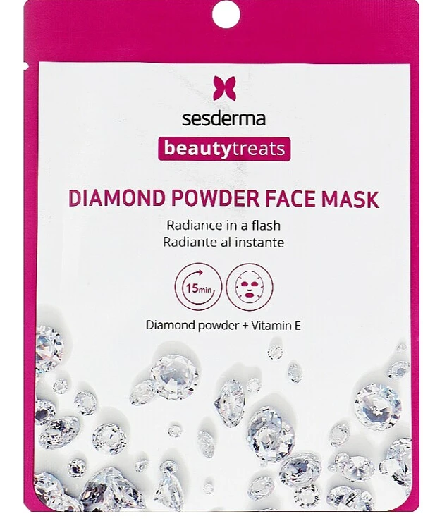 Sesderma - Тканевая маска Алмазная пудра Beauty Treats Diamond Powder Mask 25 мл