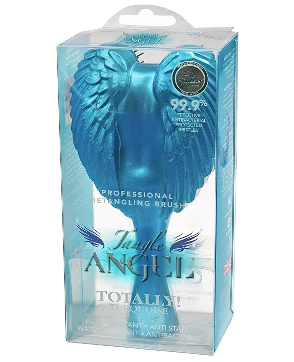 Tangle Angel Расческа-ангел компактная, бирюзовая | Tangle Angel Cherub Totally Turquoise Скидка, акция, купить. - Интернет магазин AZUM