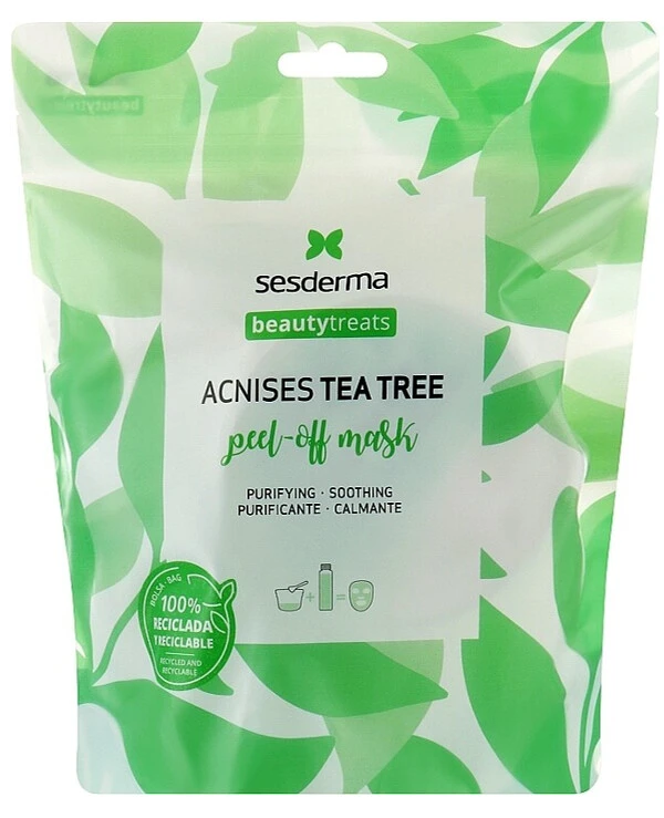 Sesderma - Маска-пилинг для лица Beauty Treats Acnises Tea Tree Peel-Off Mask 
