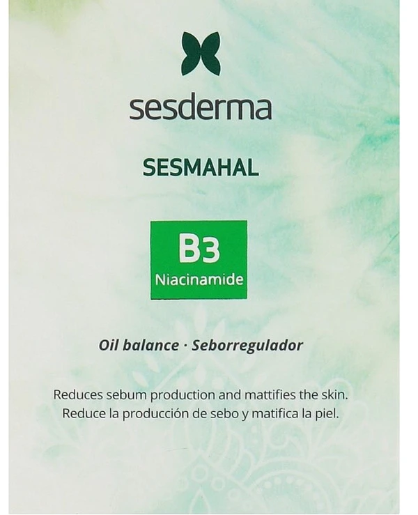 Sesderma - Себорегулирующий набор Sesmahal B3 Two-phase System 30 мл х 2 шт back