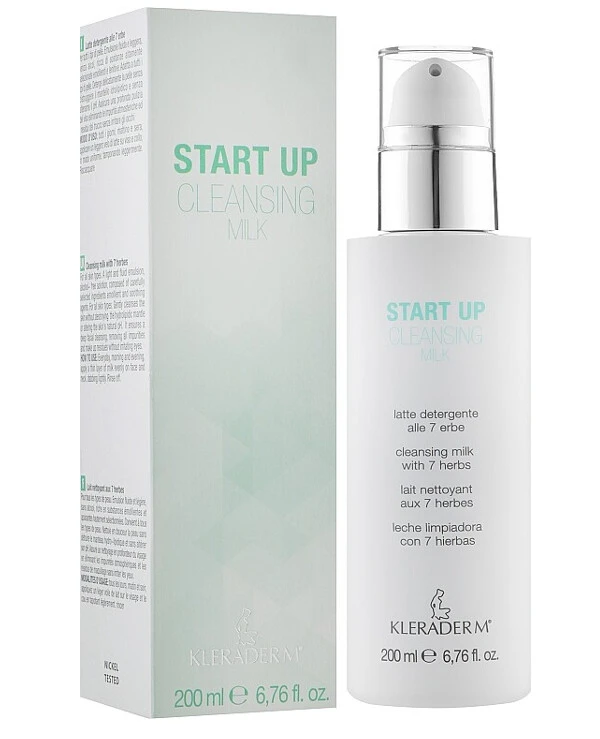 Kleraderm Деликатное очищающее молочко для лица | Start Up Cleansing Milk фото, цена, купить