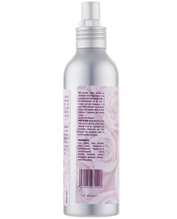 Kleraderm - Aromatic water for mature skin Rose Aromatic Water Rose 150ml back