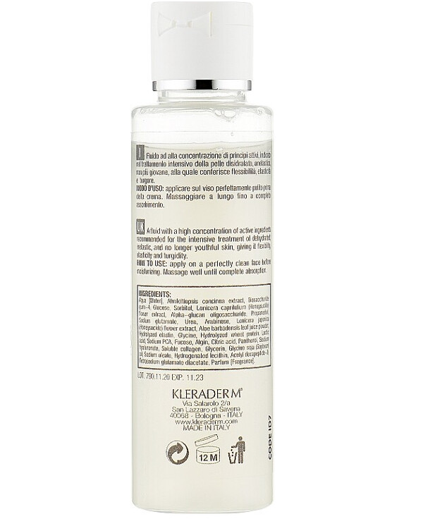 Kleraderm - Fluid for dry skin care Idroderm Collastin Fluid 100ml back