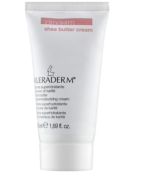 Kleraderm - Питательный крем для лица с маслом Ши Idroderm Shea Butter Cream 200 мл