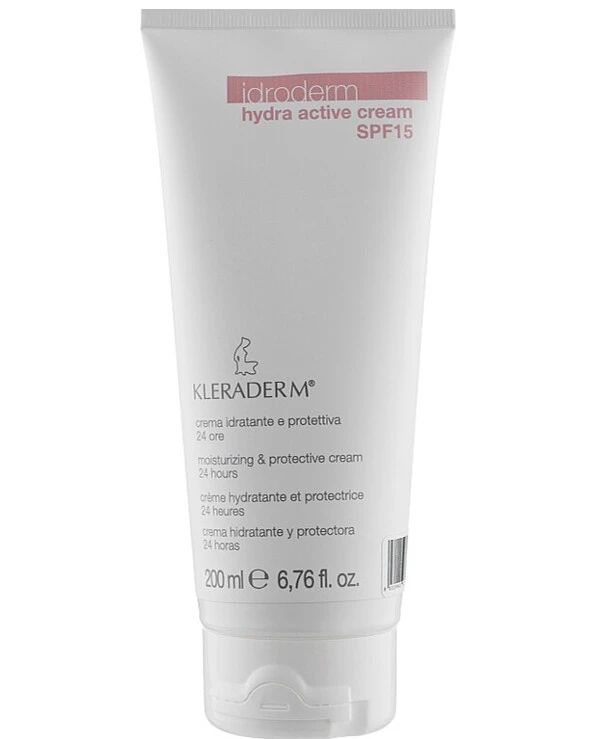 Kleraderm - Интенсивно увлажняющий крем для лица Idroderm Hydra Active Cream 24H 200 мл