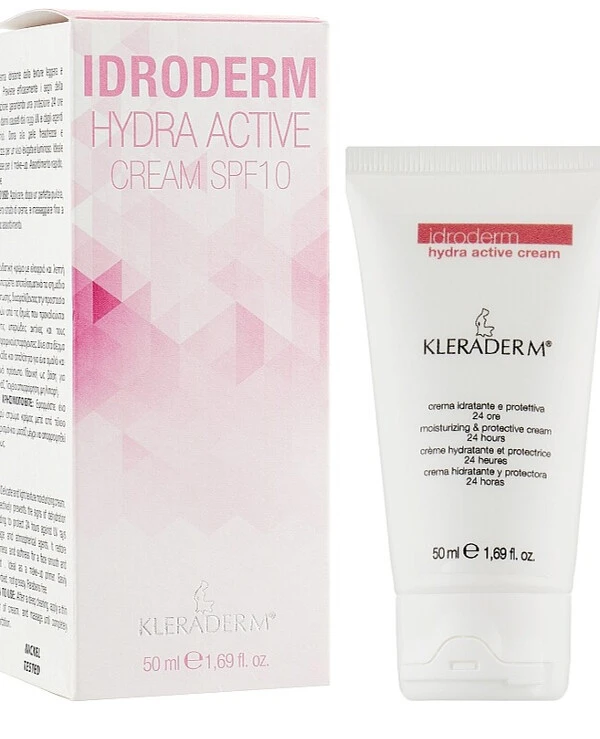 Kleraderm Интенсивно увлажняющий крем для лица | Idroderm Hydra Active Cream 24H фото, цена, купить