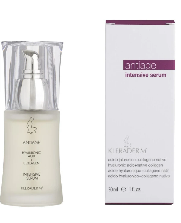 Kleraderm Концентрированная сыворотка с коллагеном и гиалуроновой кислотой | Antiage Intensive Serum фото, цена, купить