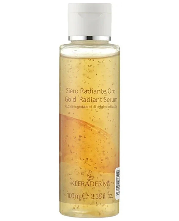 Kleraderm - Сироватка для обличчя Природне сяйво на основі золота Gold Radiant Serum 100 мл