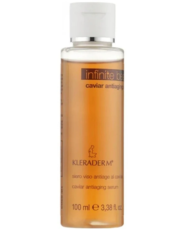 Kleraderm - Сироватка для обличчя з чорною ікрою Infinite Beauty Caviar Anti-aging Serum 100 мл