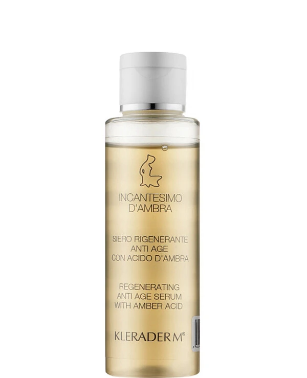 Kleraderm - Сироватка антивікова та регенеруюча з янтарною кислотою Incantesimo D'Ambra Regenereting Anti-age Serum with Amber Acid 100 мл