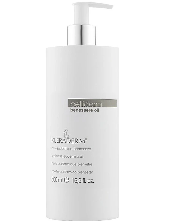 Kleraderm - Масло для здоровья кожи Celliderm Benessere Oil 500 мл