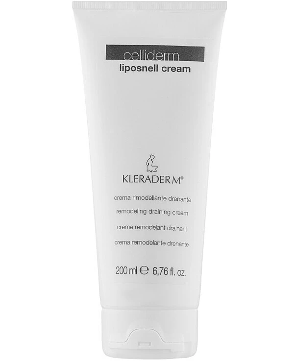 Kleraderm - Крем антицеллюлитный для тела Celliderm Liposnell Cream 200 мл