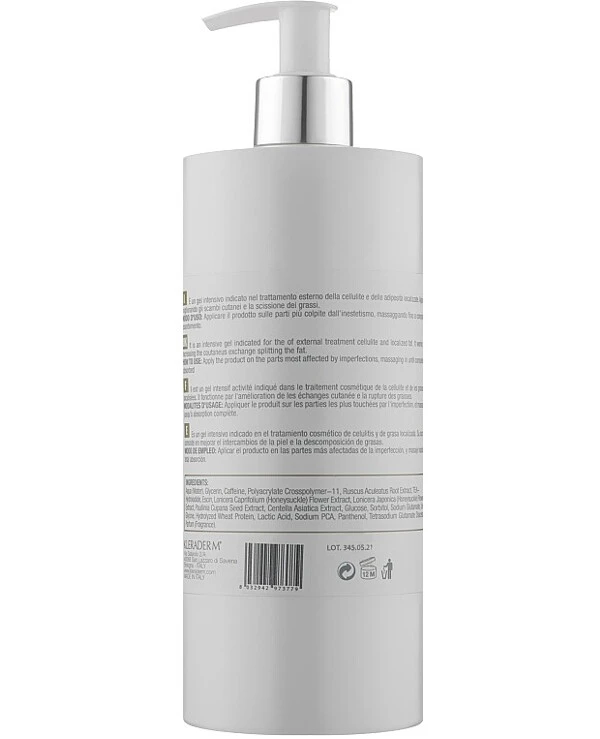 Kleraderm - Гель для тела с кофеином Celliderm Caffeine Gel 500 мл back