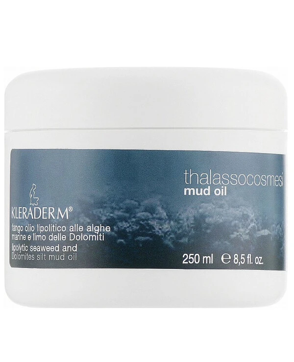 Kleraderm - Грязевое масло без йодсодержащих компонентов Thalassocosmesi Draining Mud Oil 250 мл
