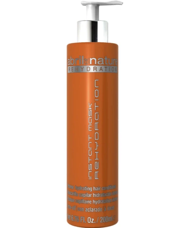 Abril Et Nature - Маска для зволоження волосся Instant Mask Rehydration 200 мл