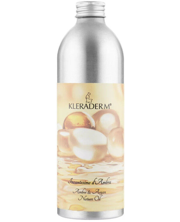 Kleraderm - Natural body oil with amber and argan Incantesimo D'Ambra Amber & Argan Nature Oil 500ml