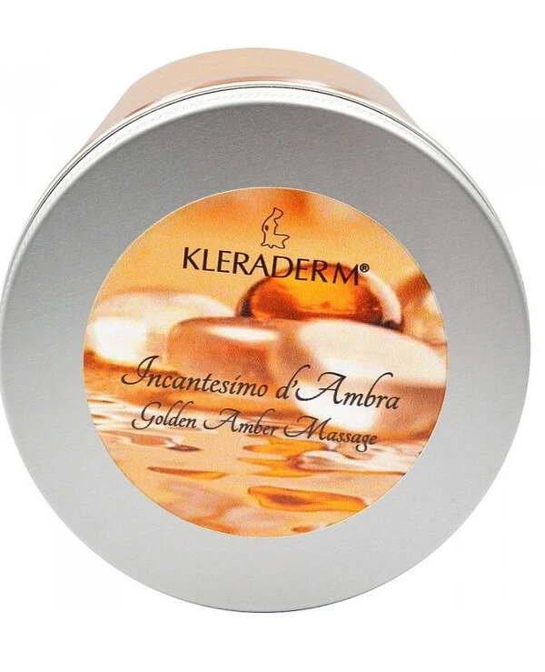 Kleraderm - Эмульсия массажная на основе золотистого янтаря Incantesimo D'ambra Golden Amber Massage 170 мл
