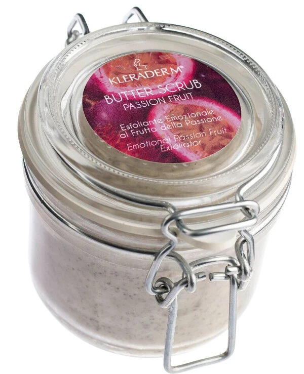 Kleraderm - Маслянистый скраб для лица и тела Маракуя Butter Scrub Passion Fruit 170 мл
