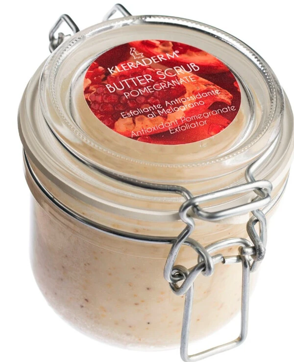Kleraderm - Маслянистый скраб для лица и тела Гранат Butter Scrub Pomegranate 170 мл