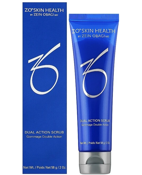 Zein Obagi ZO Skin Health - Скраб для нормальной и жирной кожи лица, склонной к акне Dual Action Scrub 58 г back
